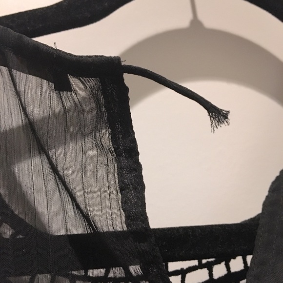 Dex Black Beaded Detail Blouson Dress - Picture 10 of 12